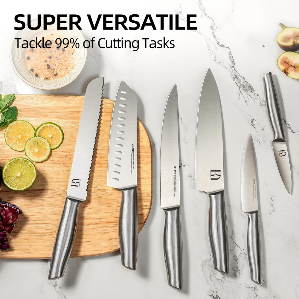 KnifeSaga en usage lors de préparation culinaire pour efficacité au travail