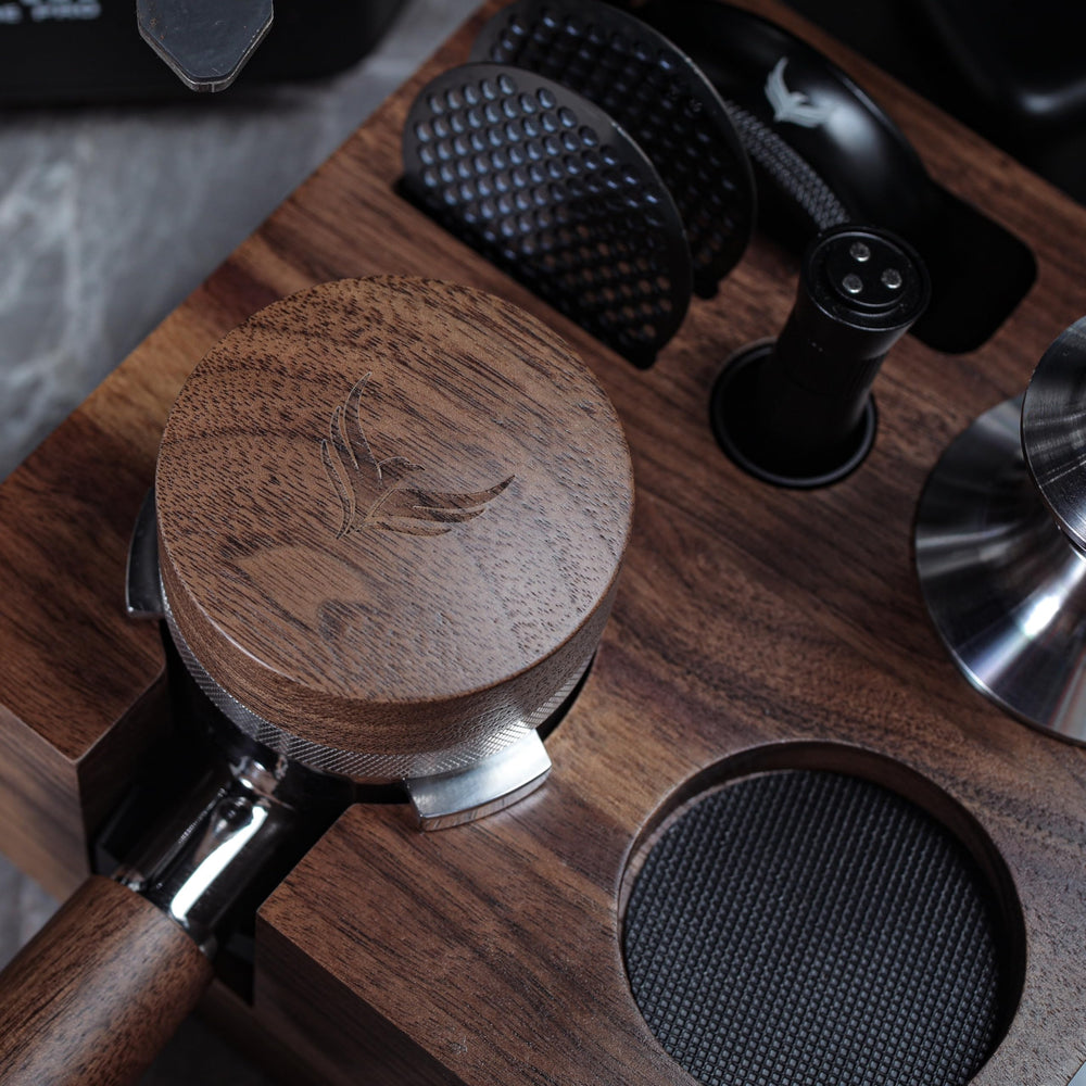 KNODOS en usage sur porte-filtre Breville garantissant répartition