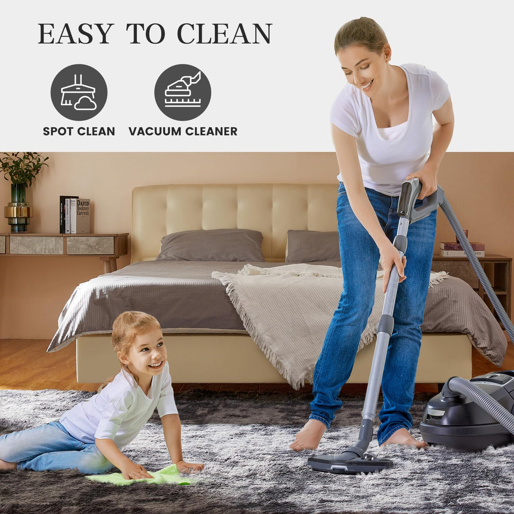 KNZE tapis disposé dans un salon moderne ajoutant texture et isolation au sol