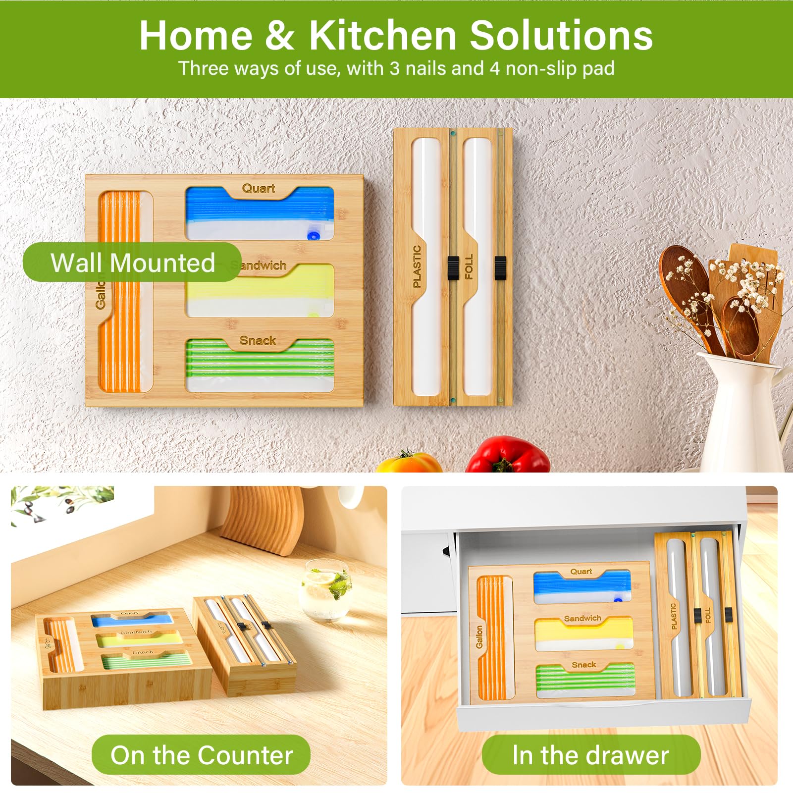 KOCWELL en contexte cuisine illustrant rangement fonctionnel
