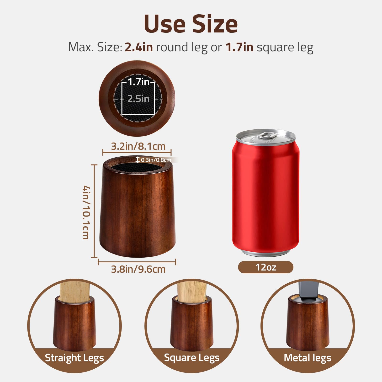 KOIKEY gros plan bois noyer finition lisse durable et esthétique