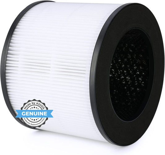 KOIOS filtre H13 face avant montrant emballage scellé et compatibilité EPI153