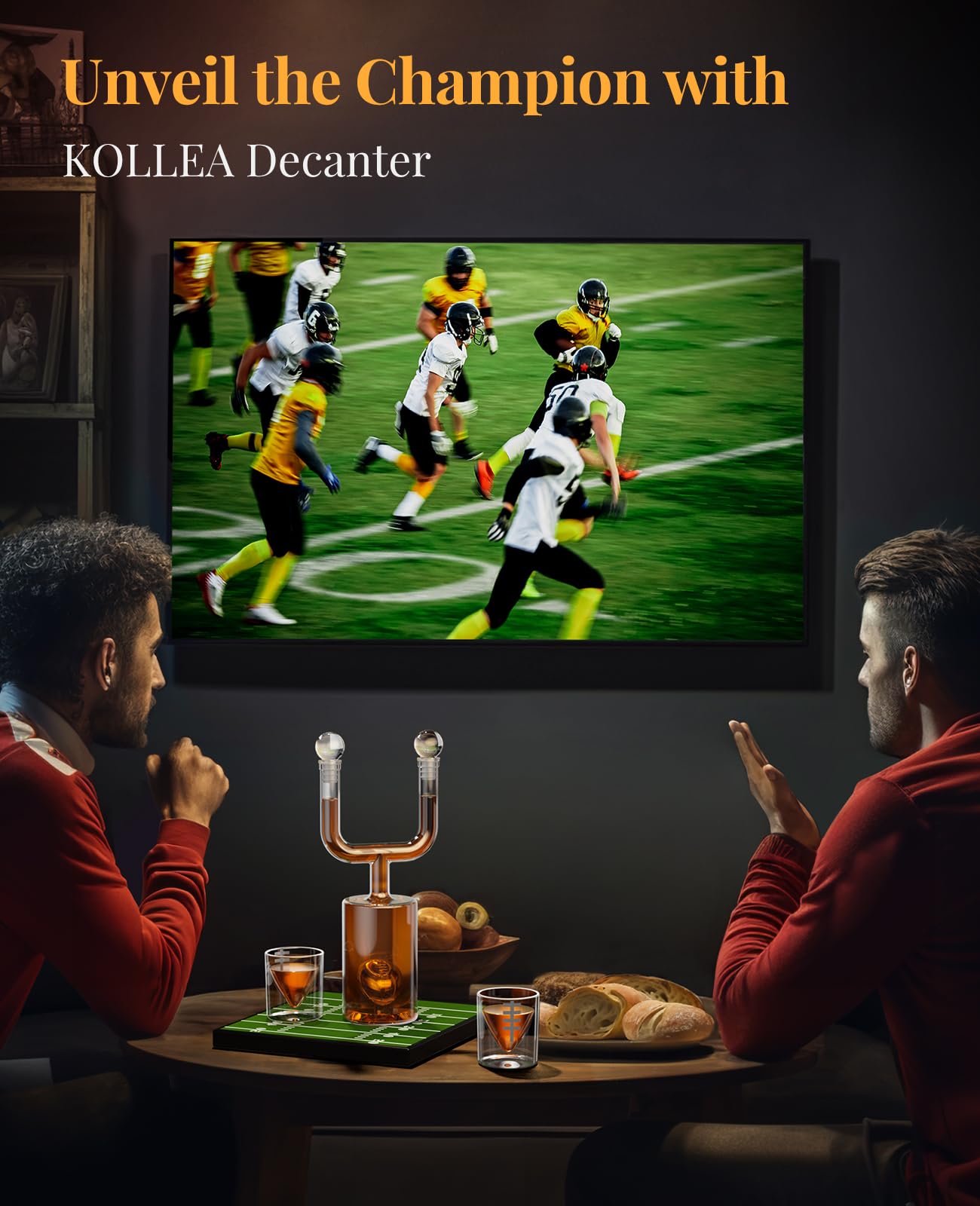 Kollea mise en scène soirée match créant une ambiance conviviale