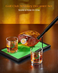 Kollea deux verres imprimés balle de golf partage et style