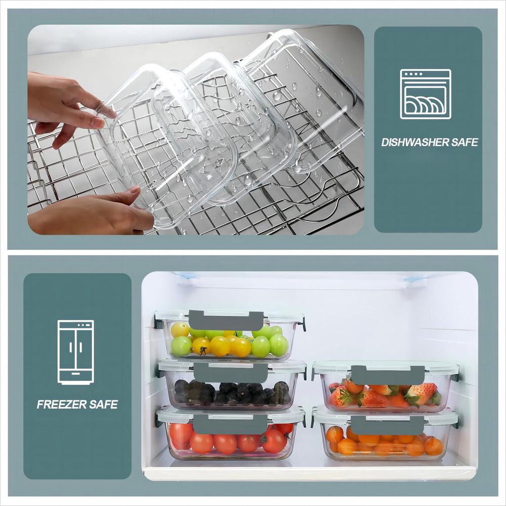 KOMUEE conteneur à l’échelle de la main illustrant taille généreuse et portion control