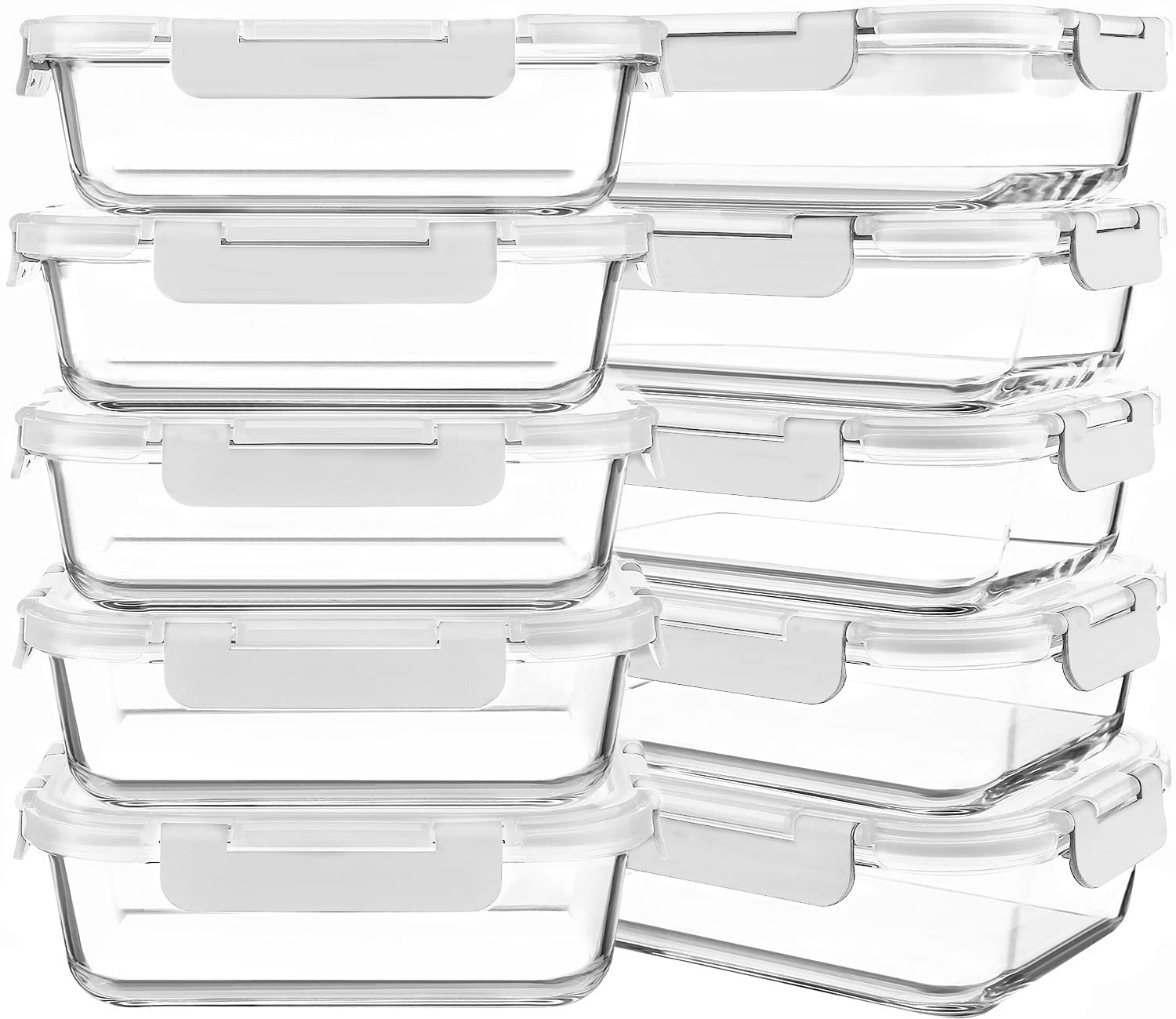 KOMUEE contenant verre face avant montrant design pratique et durabilité