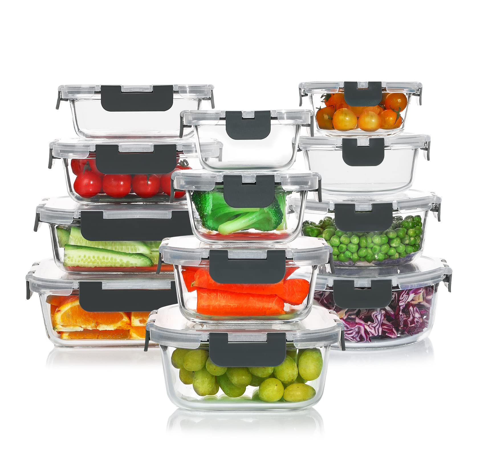 KOMUEE contenant verre face avant montrant un design pratique et durable