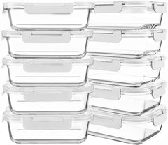 KOMUEE contenant verre face avant montrant design pratique et durabilité