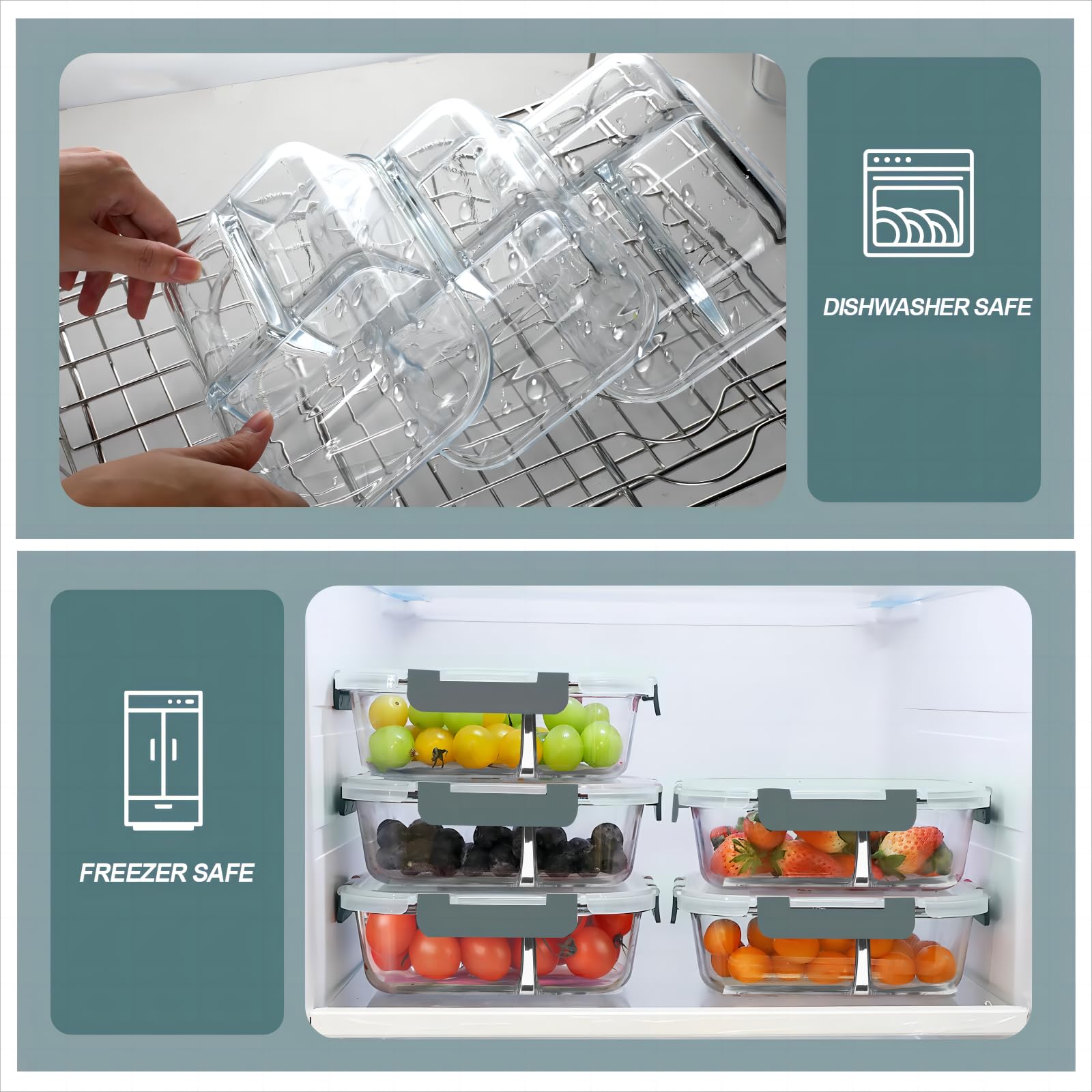 KOMUEE gros plan verre borosilicate montrant robustesse