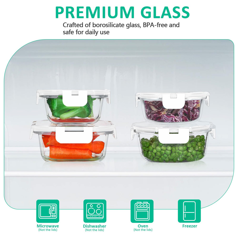 KOMUEE texture verre borosilicaté gros plan durable et résistant à la chaleur