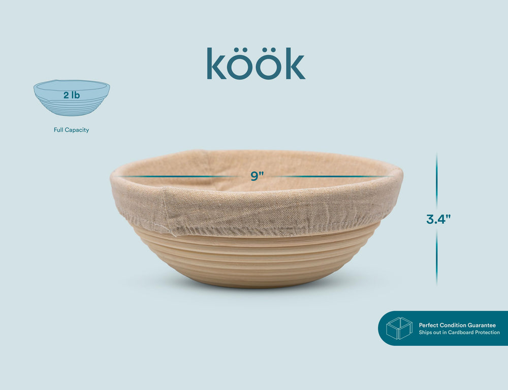 KooK coffret avec mousse protectrice montrant emballage sûr à la livraison