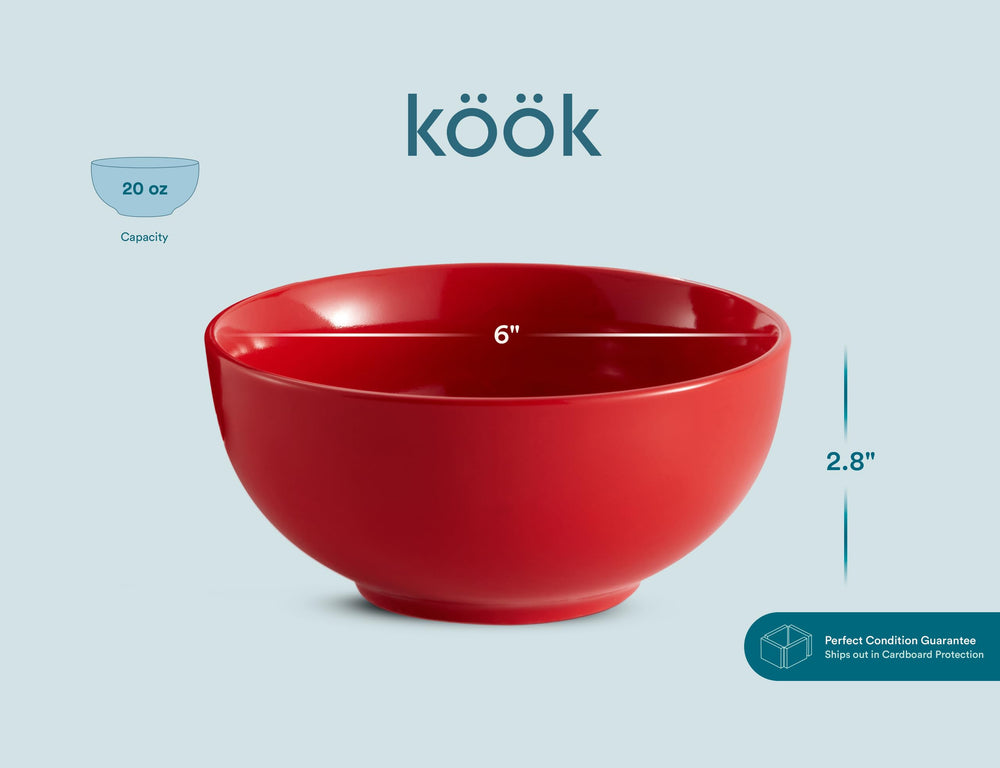 KooK bol sur table mise en scène ajoute touche rouge conviviale