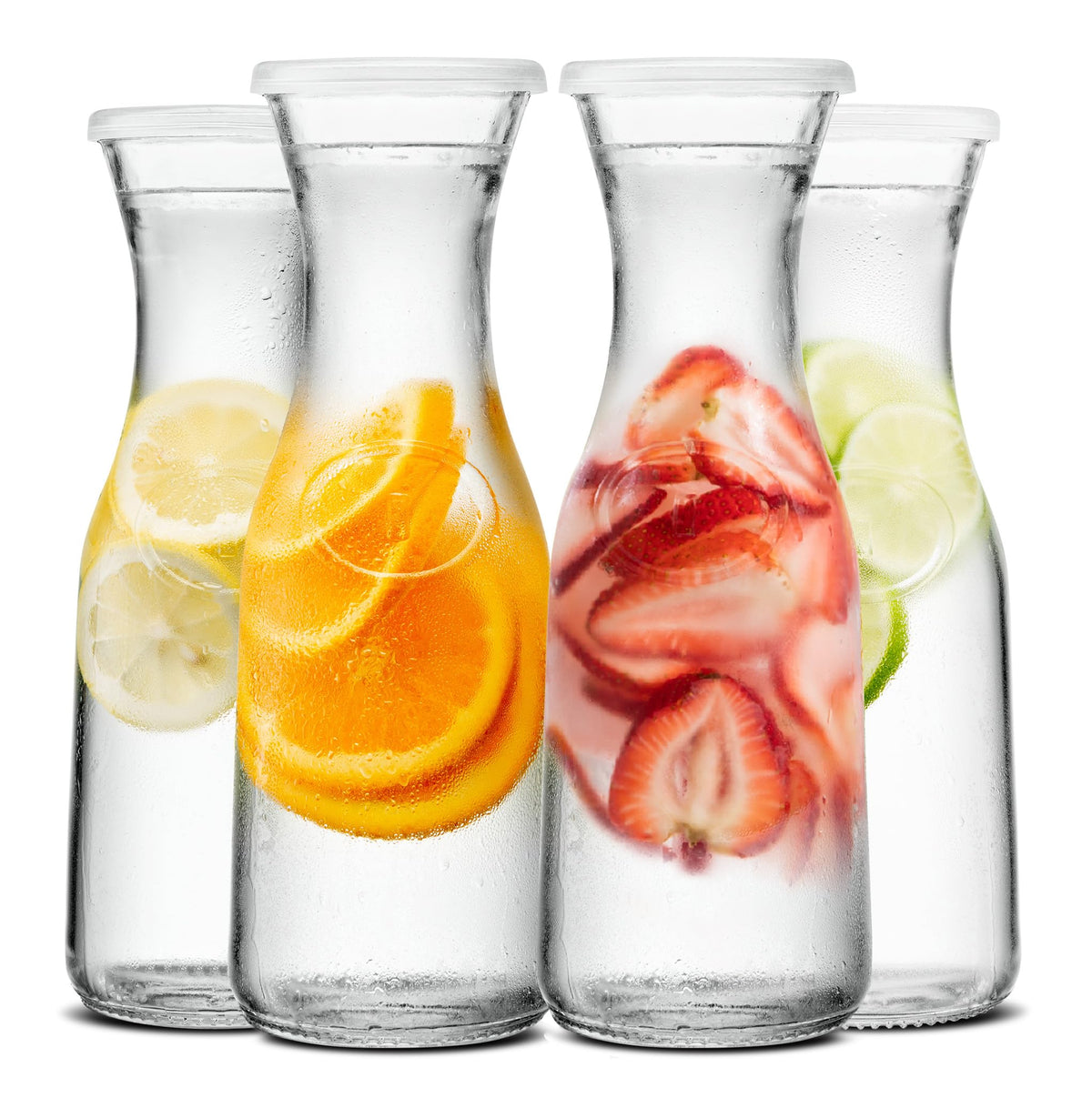 KooK carafe face emballage soigné, réception protégée