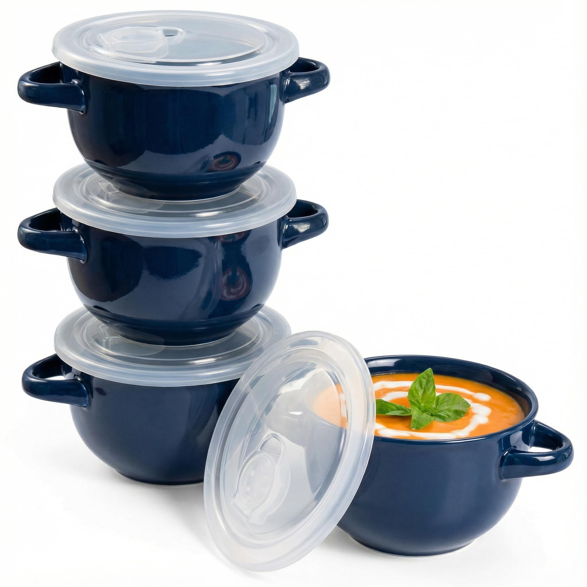 kook cocotte face bleue montrant finition émaillée et aspect durable