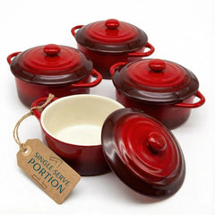 KooK mini cocotte face montrant design et finition, beau rendu en table