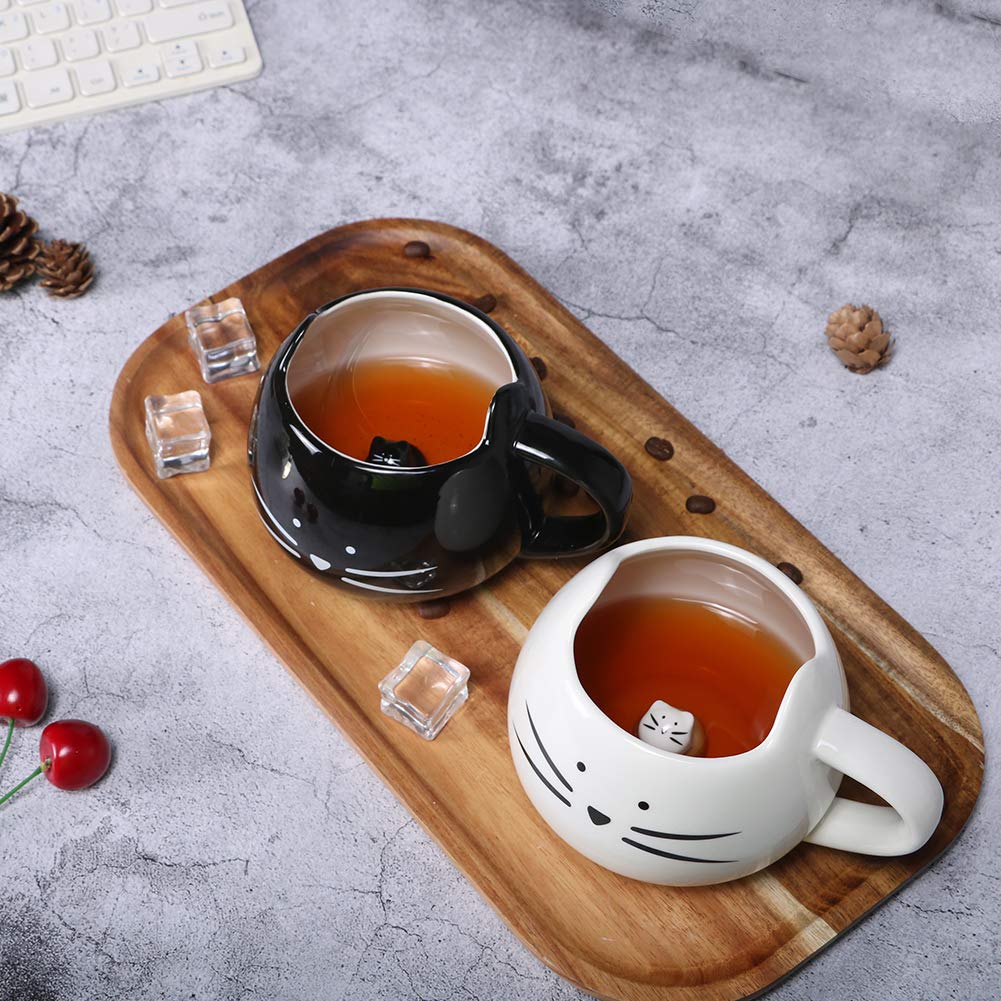koolkatkoo tasse blanche face avant, contraste esthétique et durable