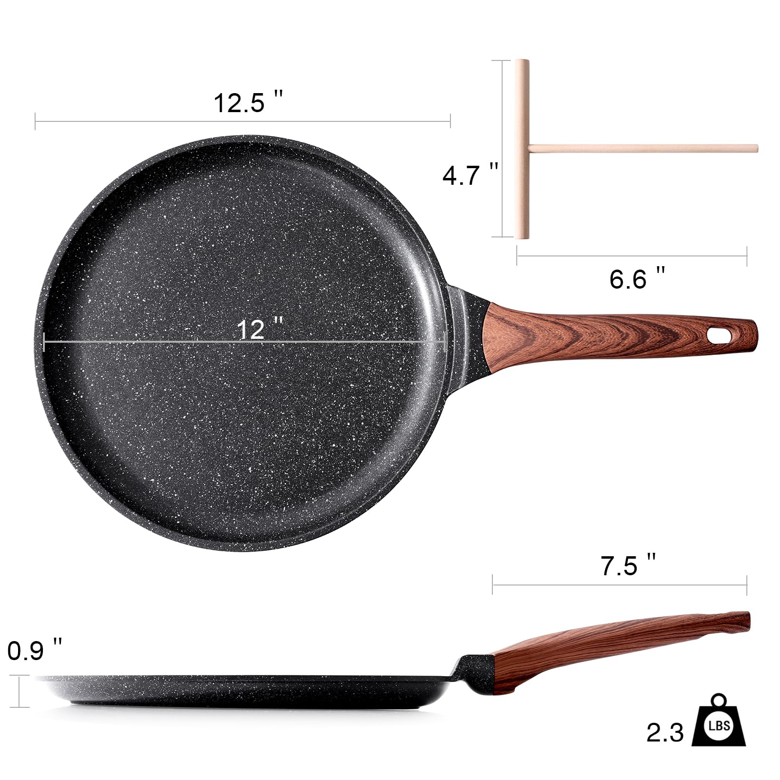 Kordisen étiquette sans PFOA visible, sécurité des matériaux pour cuisiner