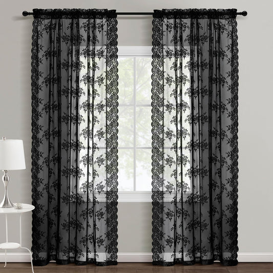 Kotile motif floral en tulle révélant texture et raffinement