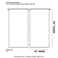 Kotile finition festonnée gros plan pour détail soigné