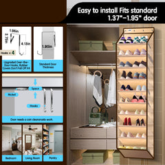 Kotkn installé sur porte de chambre optimise espace de rangement