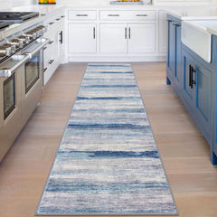 KOZYFLY gros plan motif ombré bleu-gris beige met en valeur design