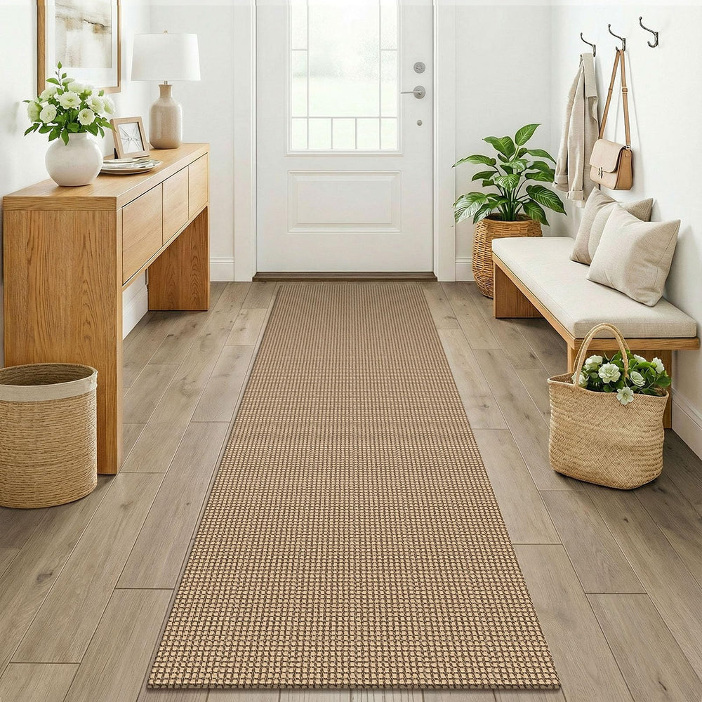 KOZYFLY vue de face du runner 2x7 ft, apporte chaleur décorative