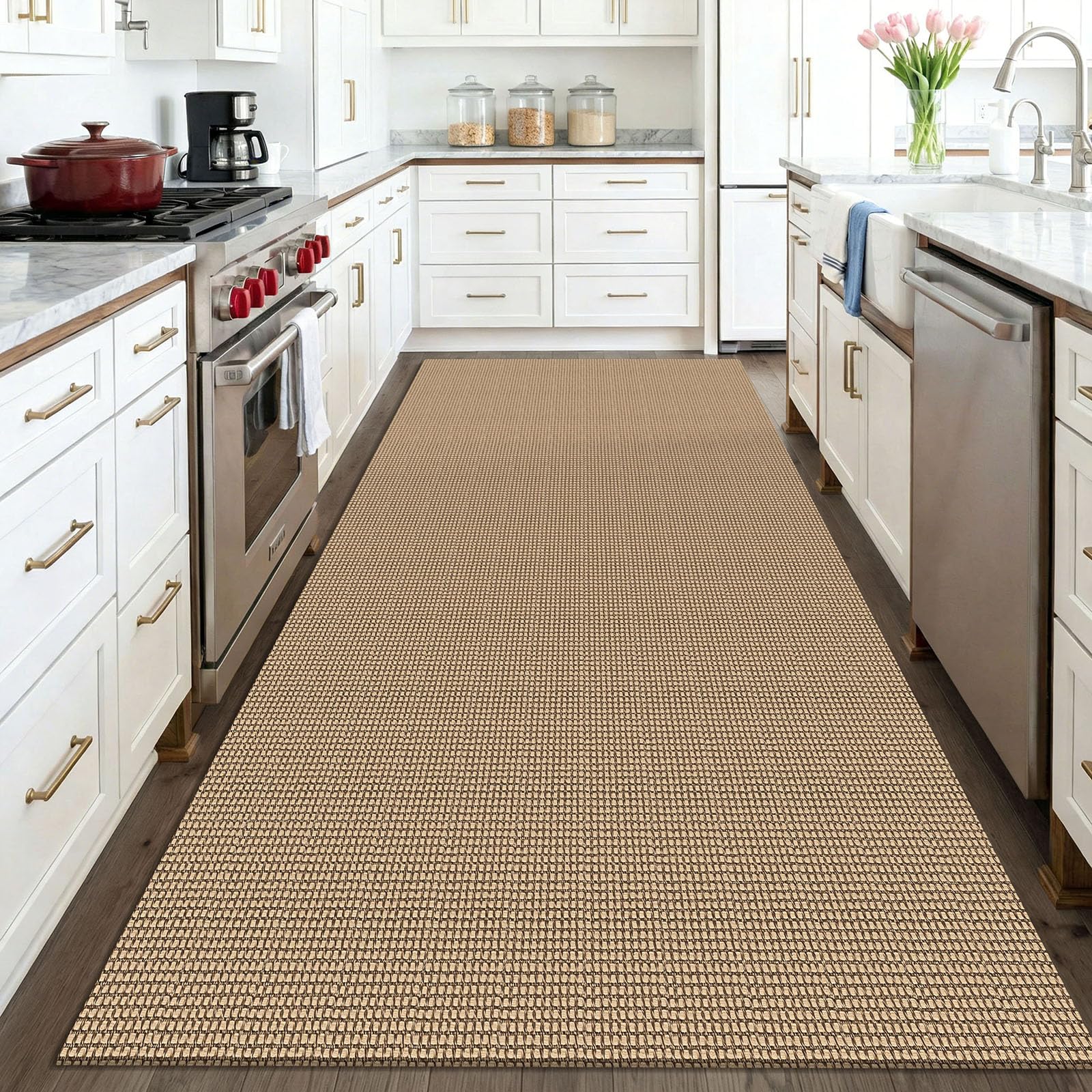 KOZYFLY gros plan tressage en coton montrant texture douce