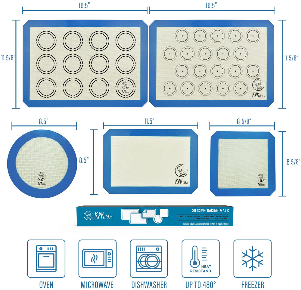 KPKitchen gros plan sur texture silicone antiadhésive bénéfique cuisson