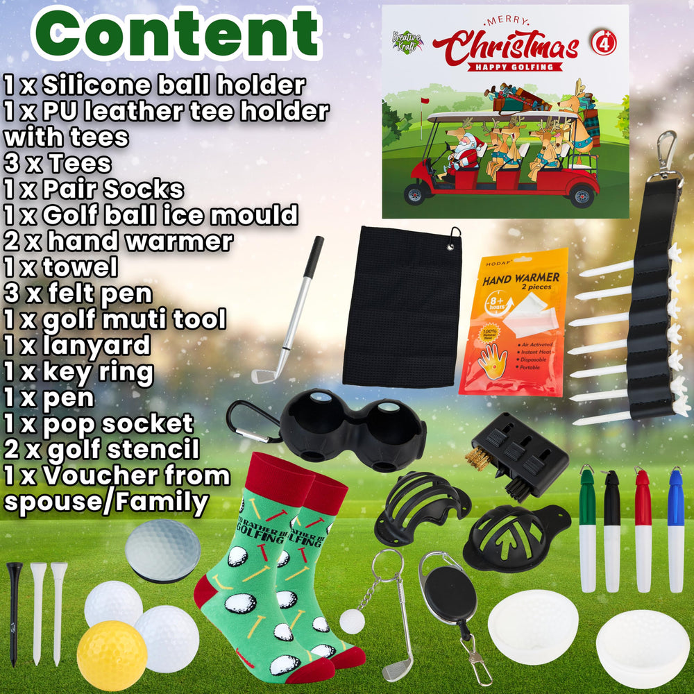 KreativeKraft calendrier ouvert révélant 24 surprises et anticipation de cadeaux
