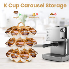 KREWEY carousel en rotation pour accès rapide aux K Cups