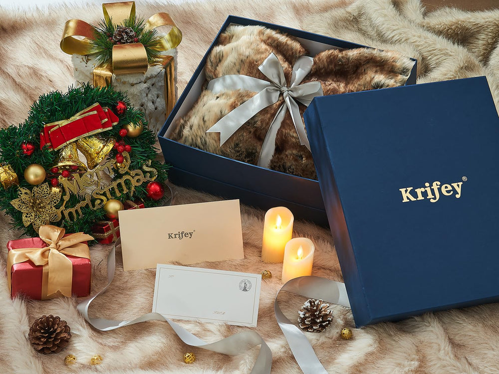 Boîte cadeau Krifey avec cartes, présentation prête à offrir et soignée