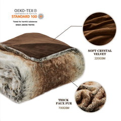 Gros plan de la fourrure Krifey, texture pelucheuse offrant confort tactile