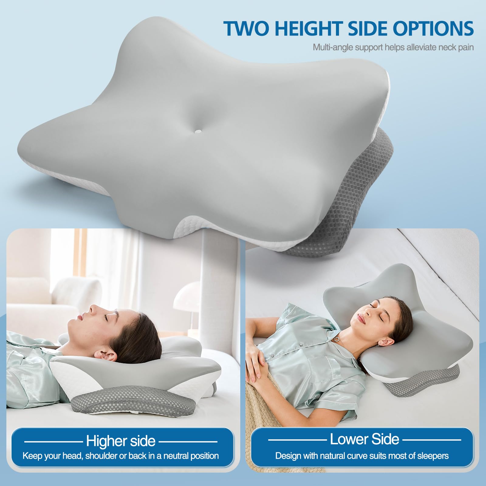 Krightlink gros plan mousse mémoire montrant texture et confort durable