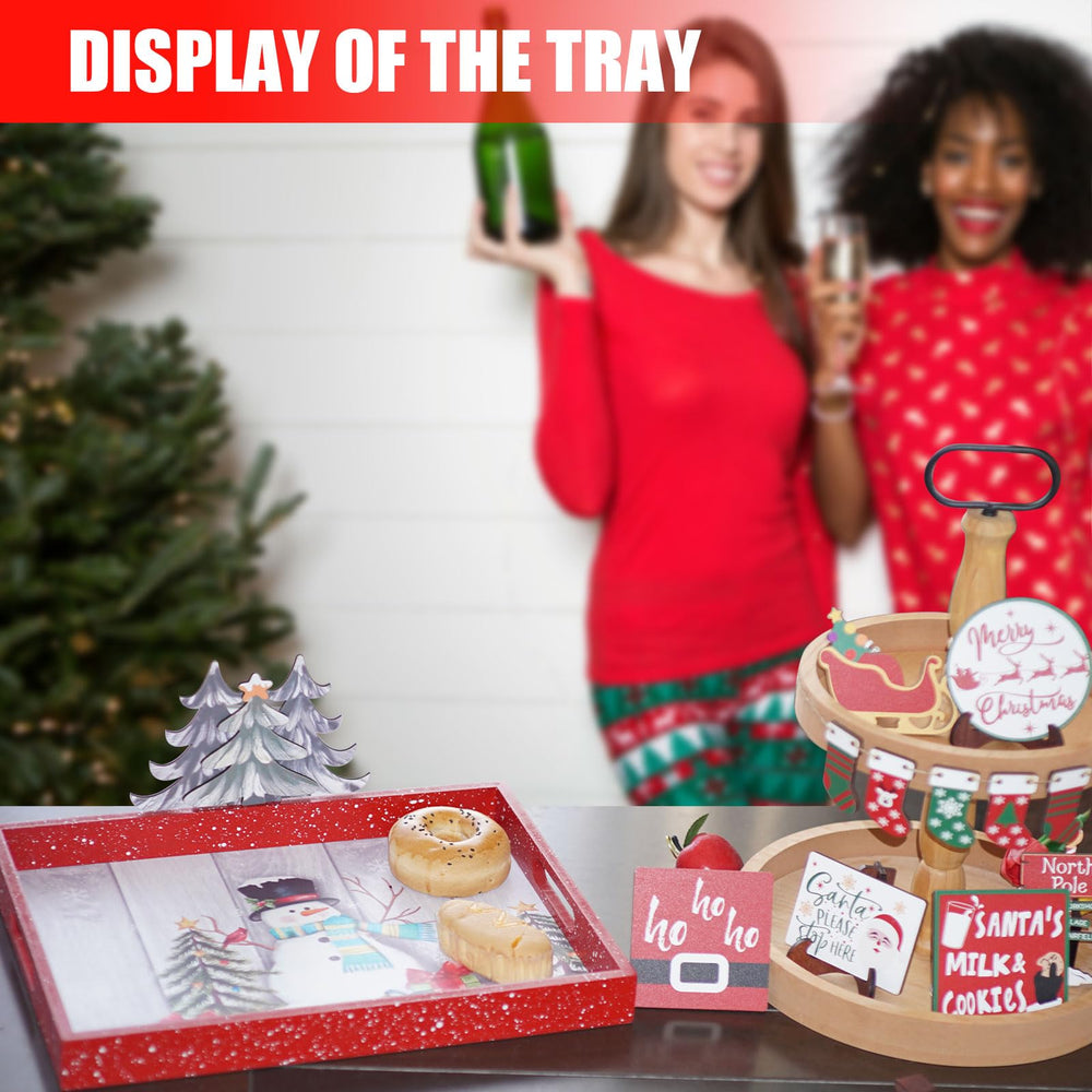 Krismax plateau posé sur une table décorée, crée une ambiance chaleureuse