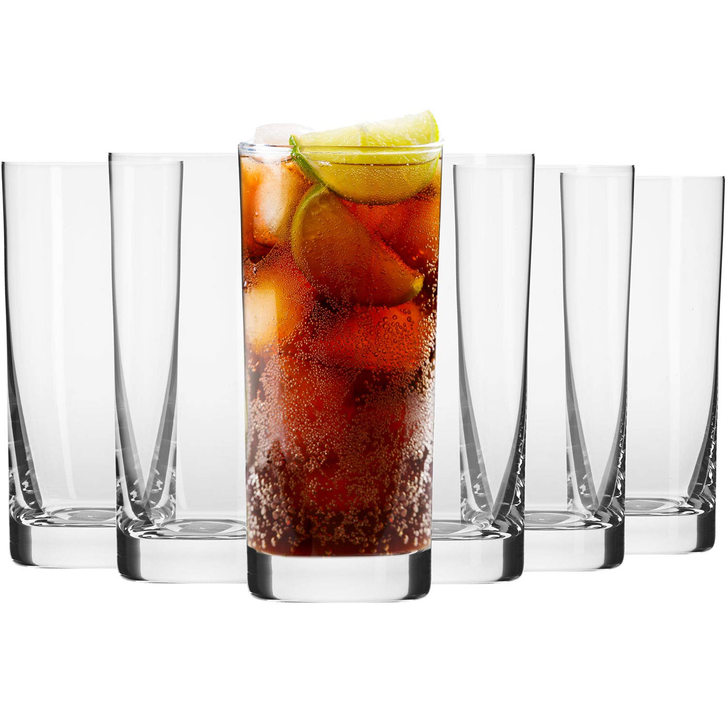 Krosno verres face montrant élégance et transparence