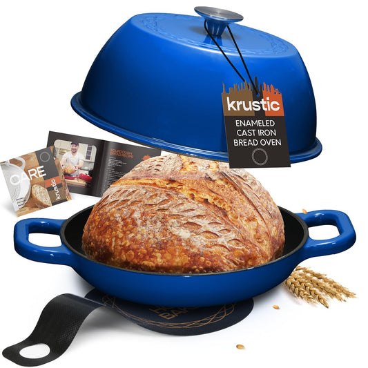 Krustic cocotte vue de face montrant capacité et design, durable pour cuisson