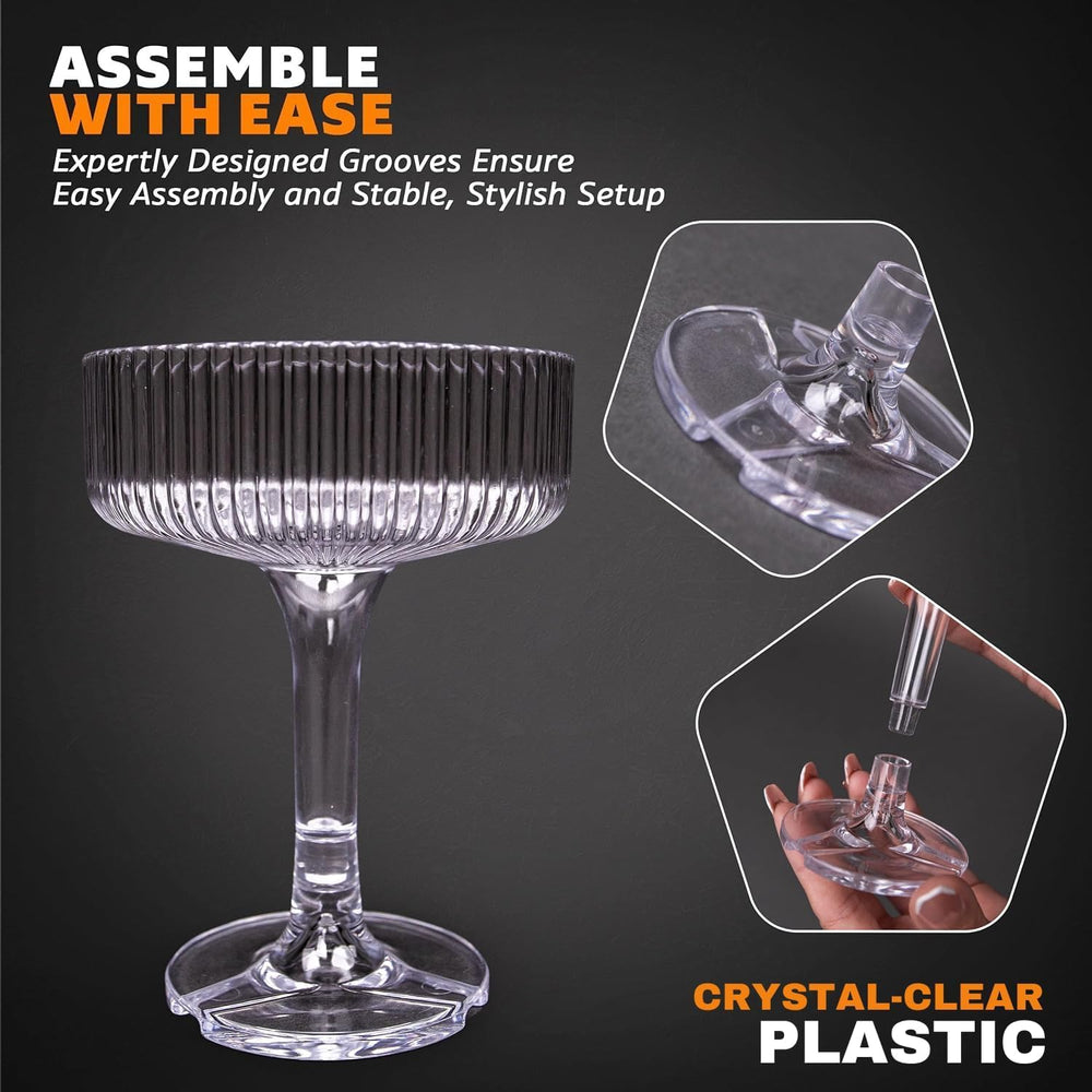 Ksestor zoom matière plastique claire, aspect verre sans risque de casse