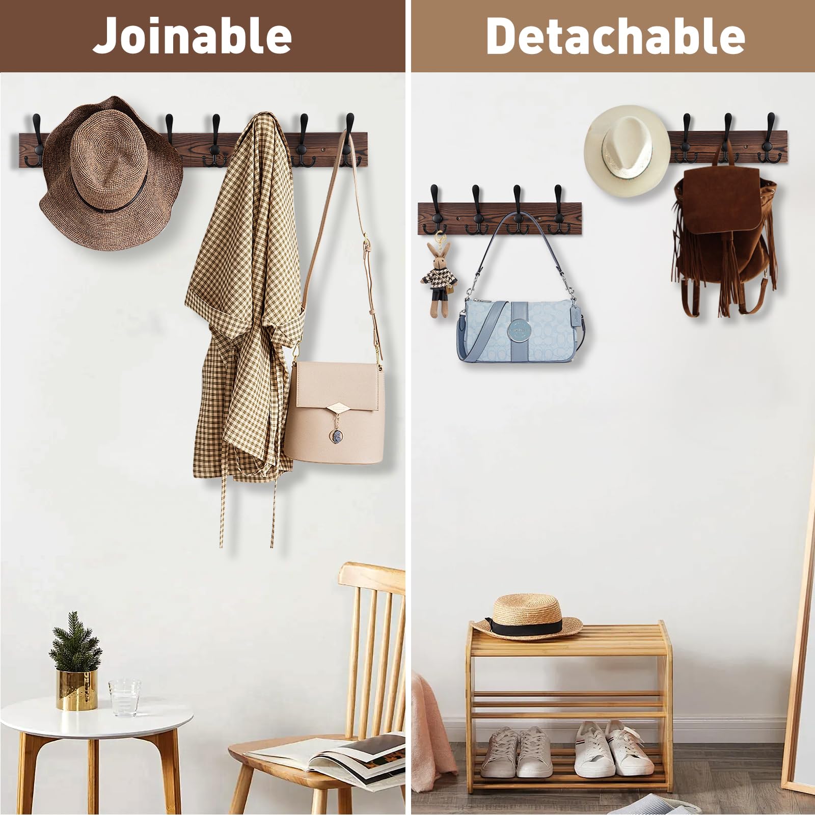 Kuhome kit de fixation avec vis et chevilles pour une installation sûre