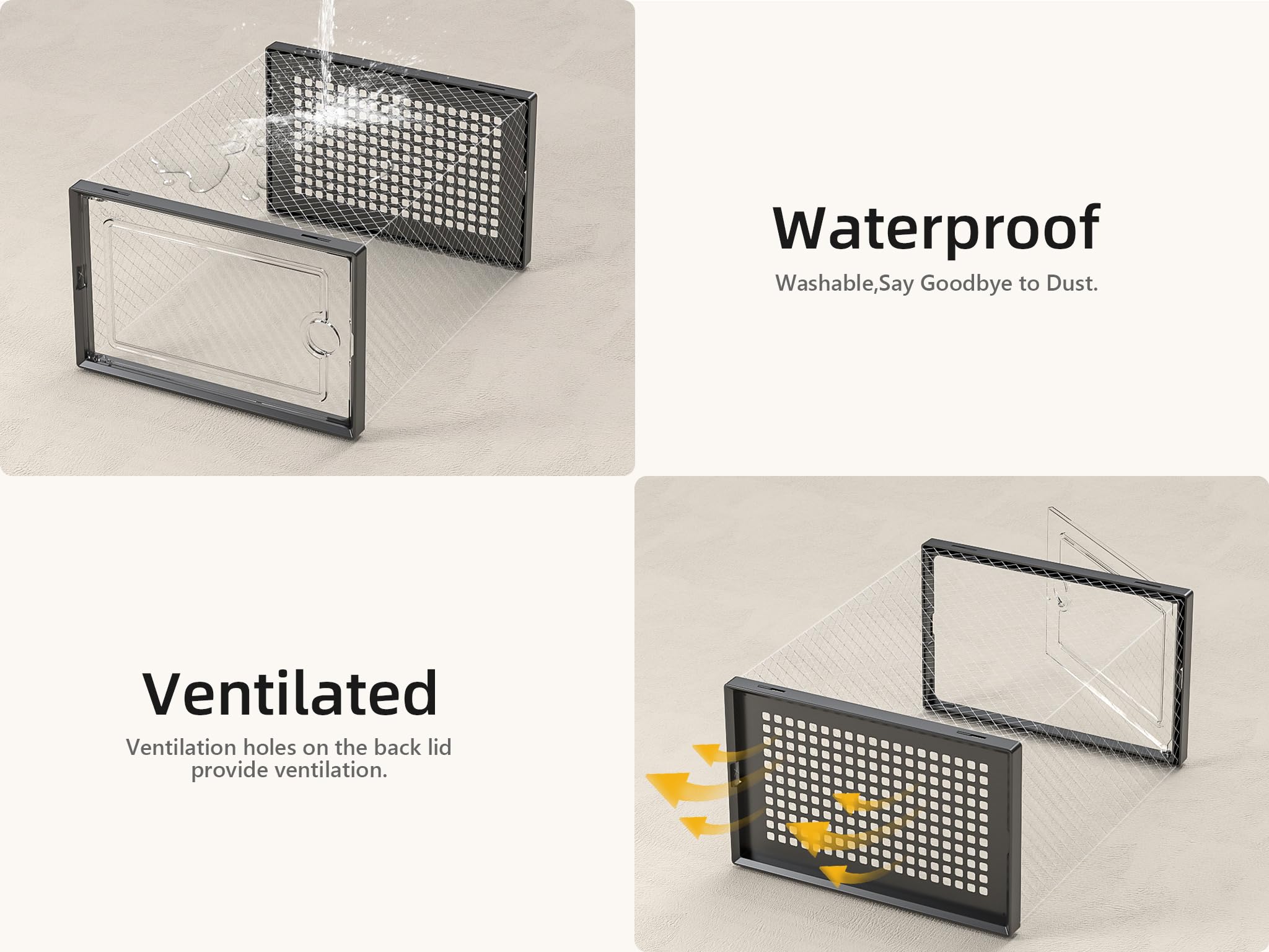 Kuject détail ventilation aération contrôlée pour chaussures