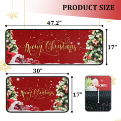 kukli kitchen gros plan motif sapin et cadeau pour décoration de Noël