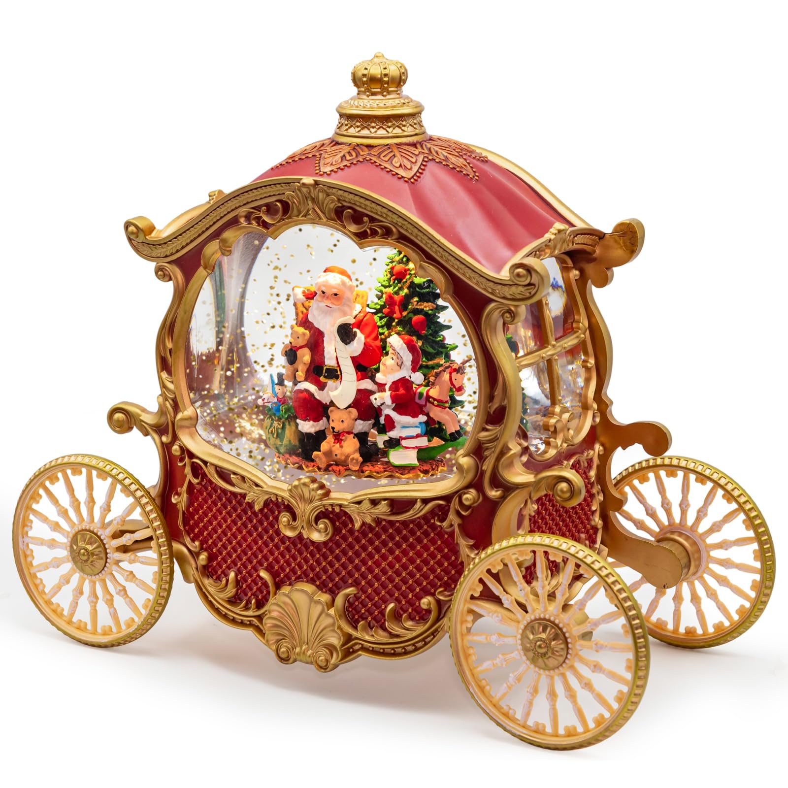Kukuzon carrosse vintage face avant décor élégant et centre de table festif