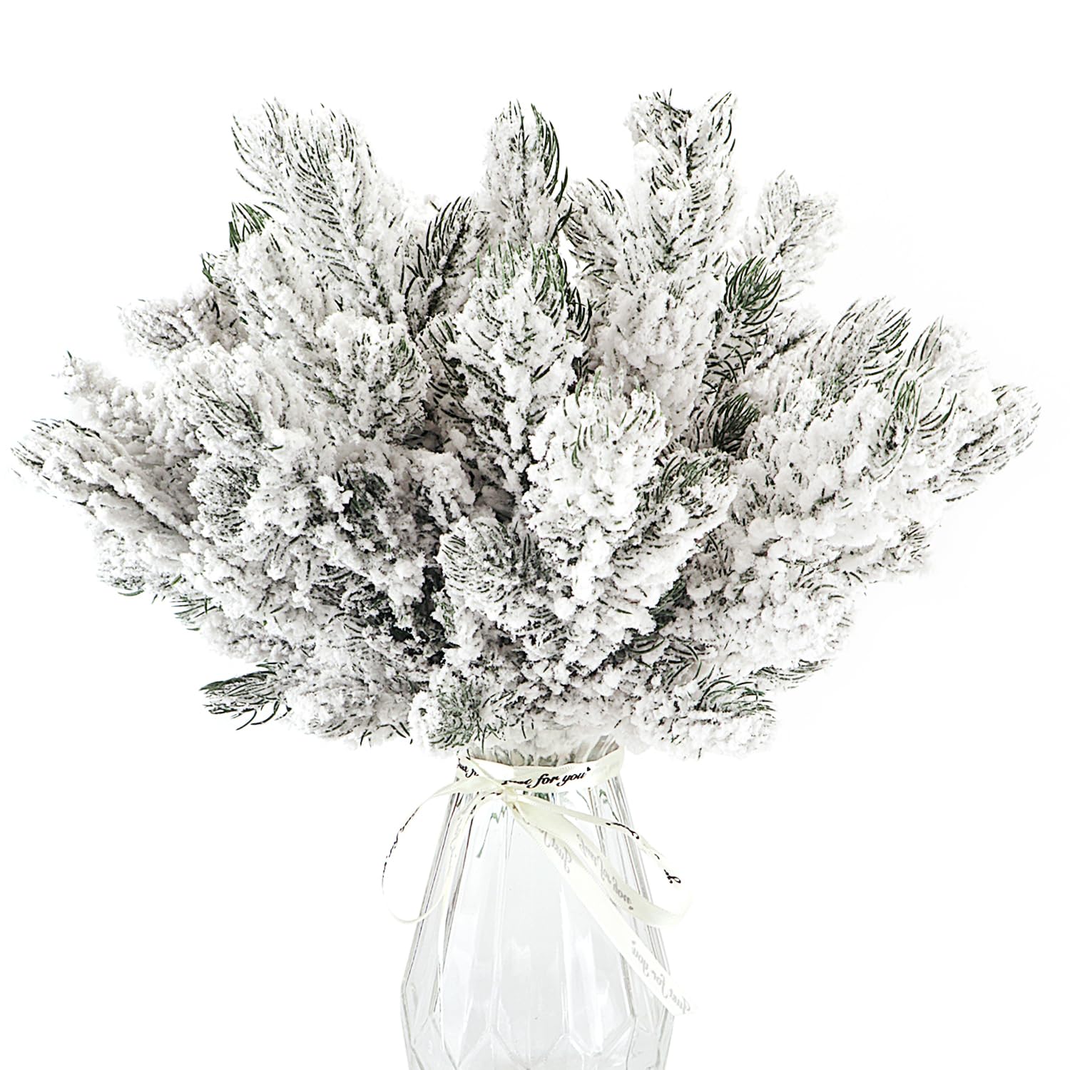 Kunjocy branches intégrées à une couronne pour un style festif soigné