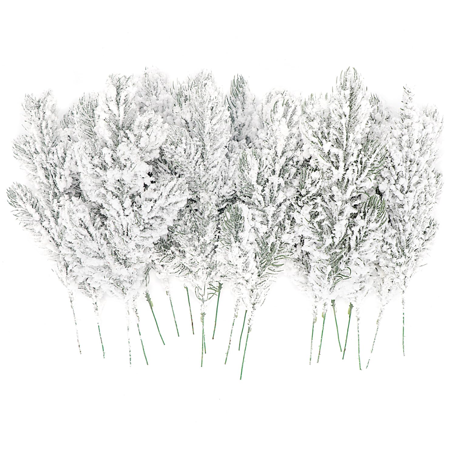 Kunjocy vue d'ensemble du paquet de 24 branches pour décorer rapidement