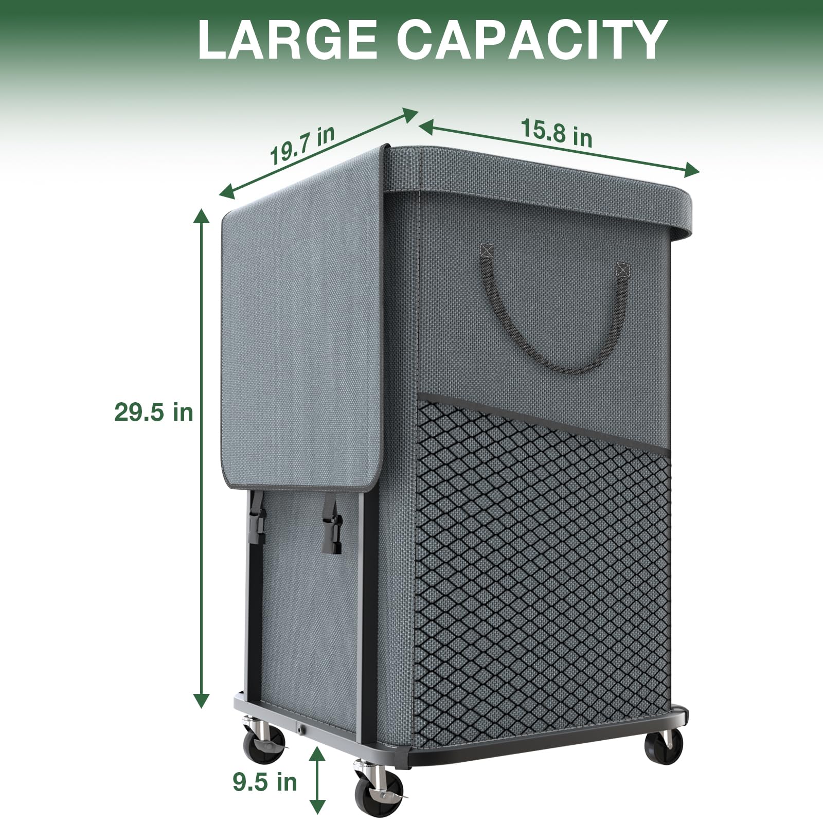 kunlabori comparaison taille 150L illustrant capacité pour linge familial