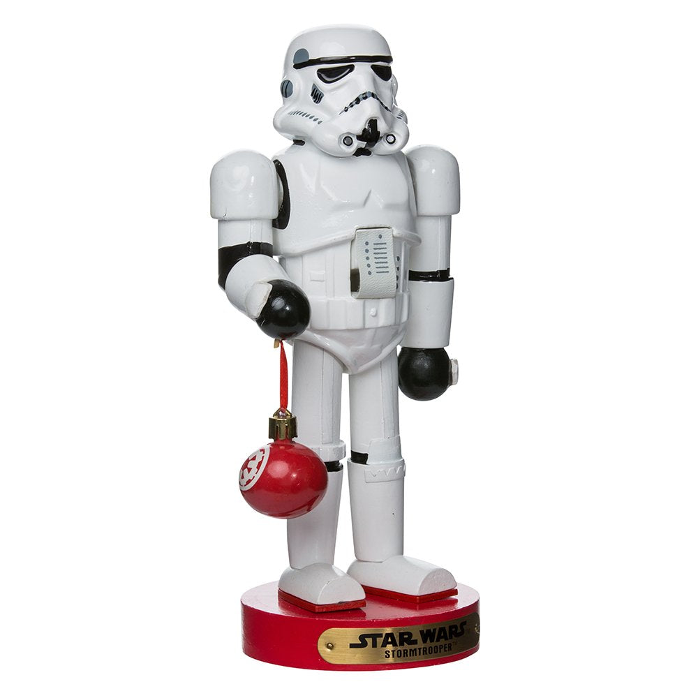 Kurt S. Adler Stormtrooper vu de face montrant design fidèle et impact décoratif