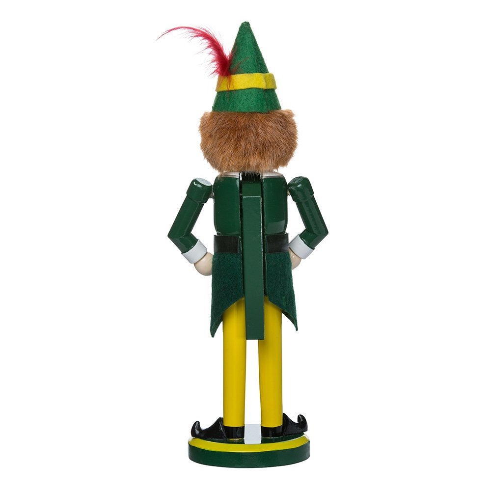 Kurt S. Adler Buddy the Elf détail du chapeau à plume, accent décoratif et charme festif