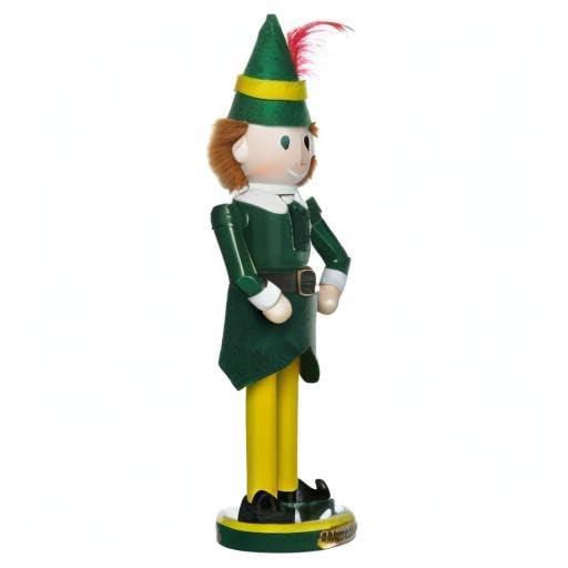Kurt S. Adler Buddy the Elf gros plan du visage souriant, crée une atmosphère chaleureuse