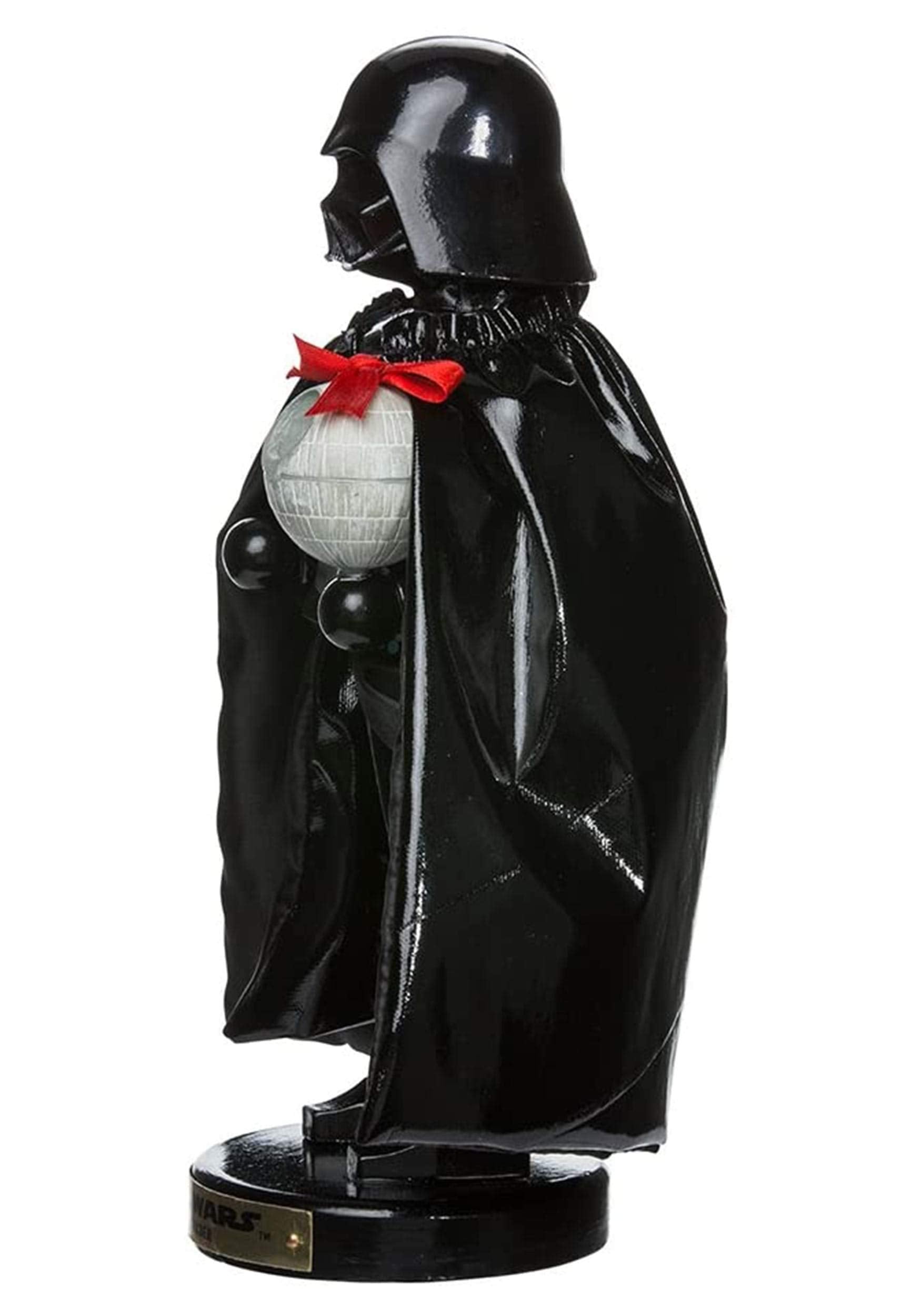 Kurt S. Adler Darth Vader tenant Étoile de la Mort avec ruban festif