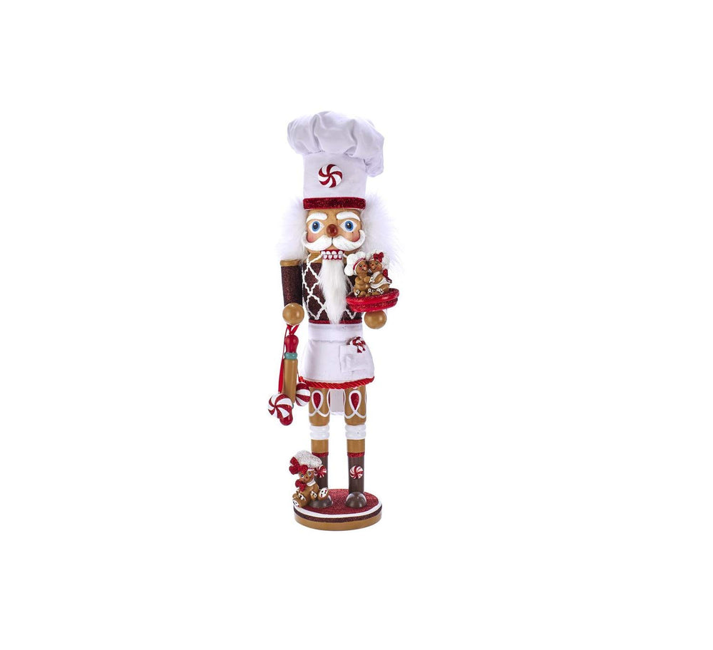 Kurt S. Adler figurine pain d'épices face avant apportant charme festif