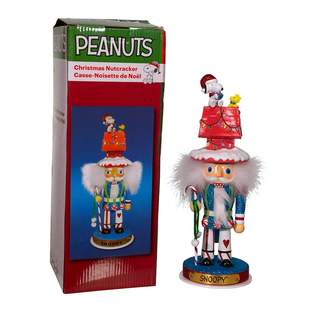 Kurt S. Adler snoopy décorations peintes et guirlandes pour ambiance fête
